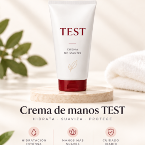 Crema de manos TEST